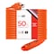 Ge Extension Cord, 16 AWG, Outdoor, 16/3, 3 Outlets, Orange, Vinyl, 50 ft 51926 - alternate 1